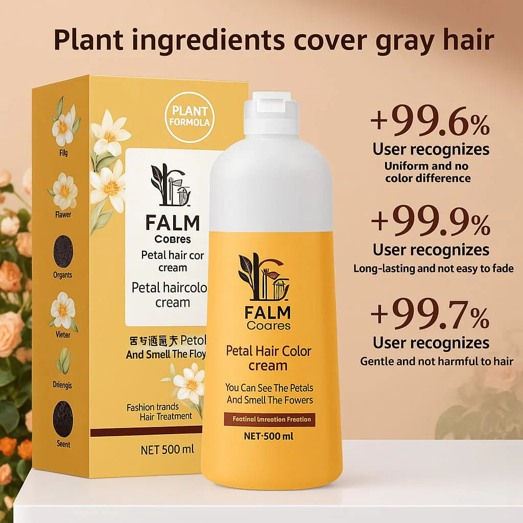 2025 Japanese Petal Rose Hair Dye Shampoo