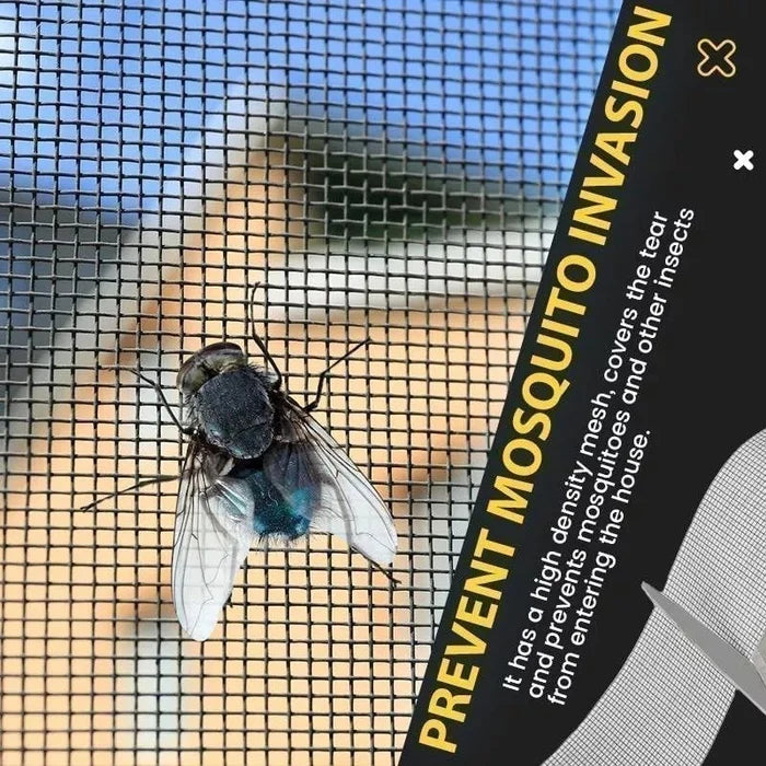 Window Mesh Repair Roll – Quick Fix for Broken Screens