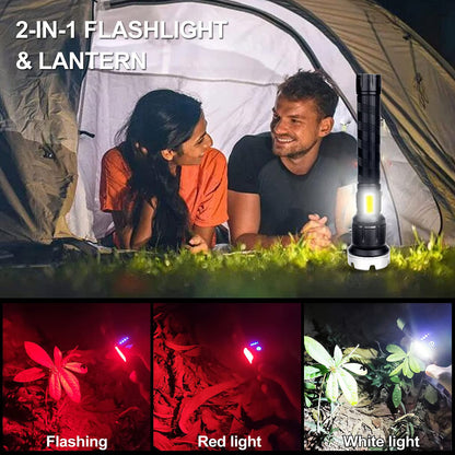 😍🔥LED Rechargeable Tactical Laser Flashlight😍🔥