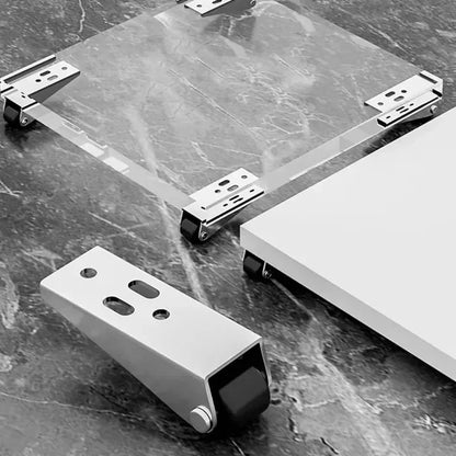 🚪 Door Long Brackets Swivel Wheels ⚙️