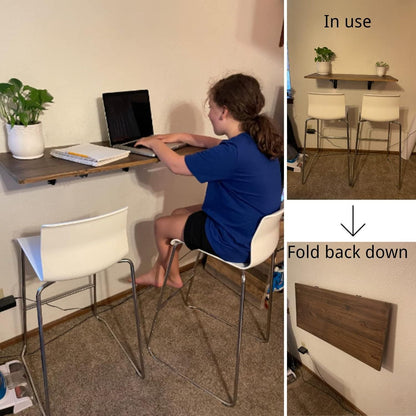 DIY Wall Mounted Folding Bracket