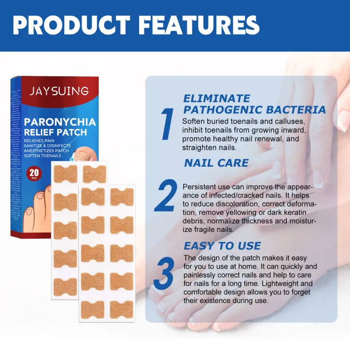 Jaysuing Paronychia Relief Patch