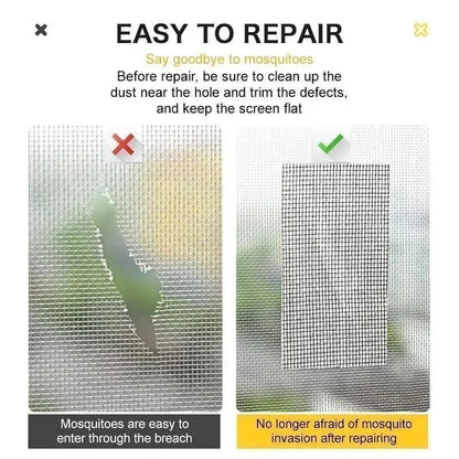 Window Mesh Repair Roll – Quick Fix for Broken Screens