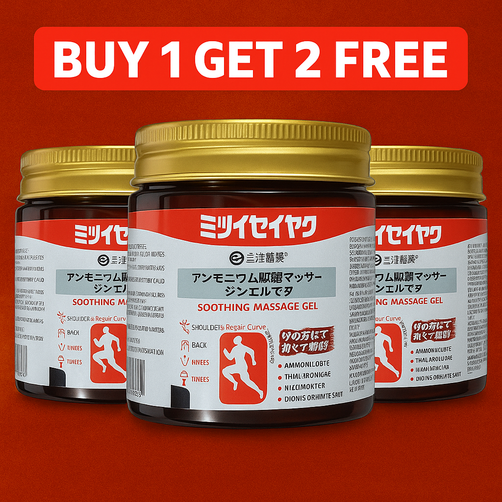 QuickRelief™ - Japanese Instant Pain Relief Soothing Massage Gel 🌸✨