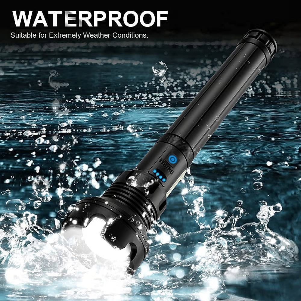 😍🔥LED Rechargeable Tactical Laser Flashlight😍🔥