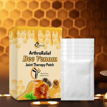 Bee venom joint treatment patches