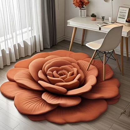 🌺Limited Time Half Price - Floral Plush and Diatomaceous Earth Floor Mat